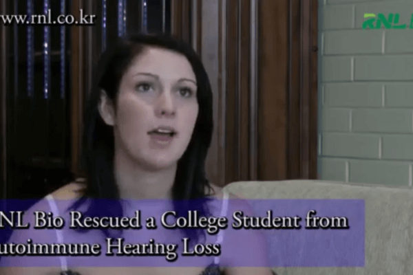Rescues a College Student from Autoimmune Hearing Loss